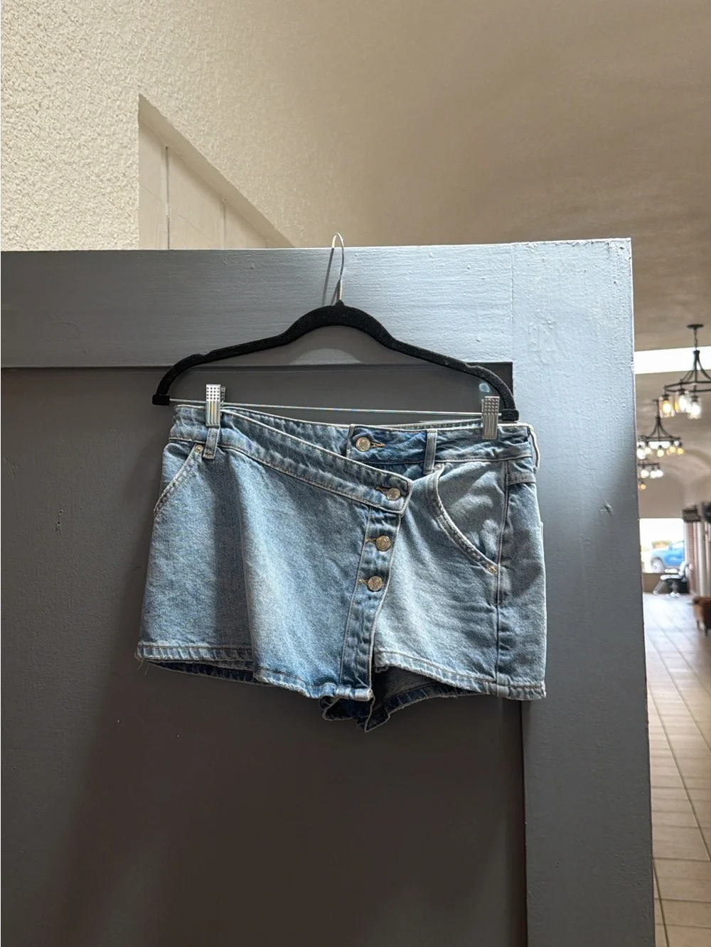 Free people buttonfly skort size 28
